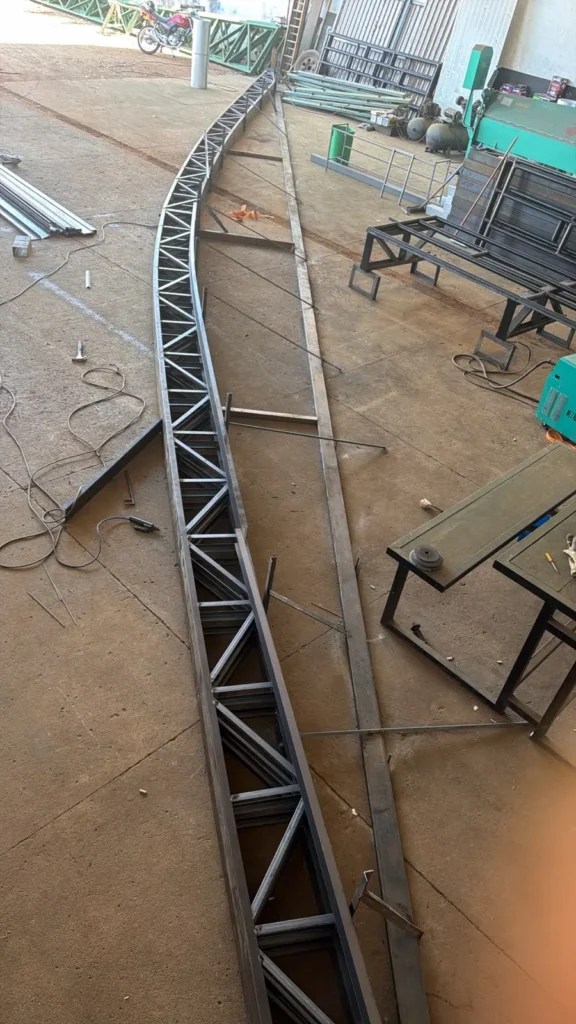 Trabalho realizado pela JS Metalúrgica 1