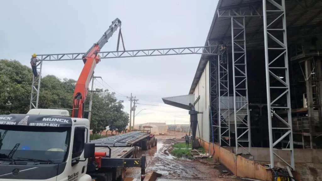 Trabalho realizado pela JS Metalúrgica 29