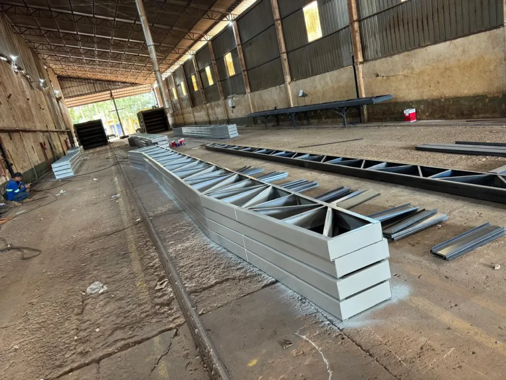 Trabalho realizado pela JS Metalúrgica 30