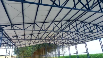 Galpão Industrial com Estrutura Metálica em Campo Novo do Parecis